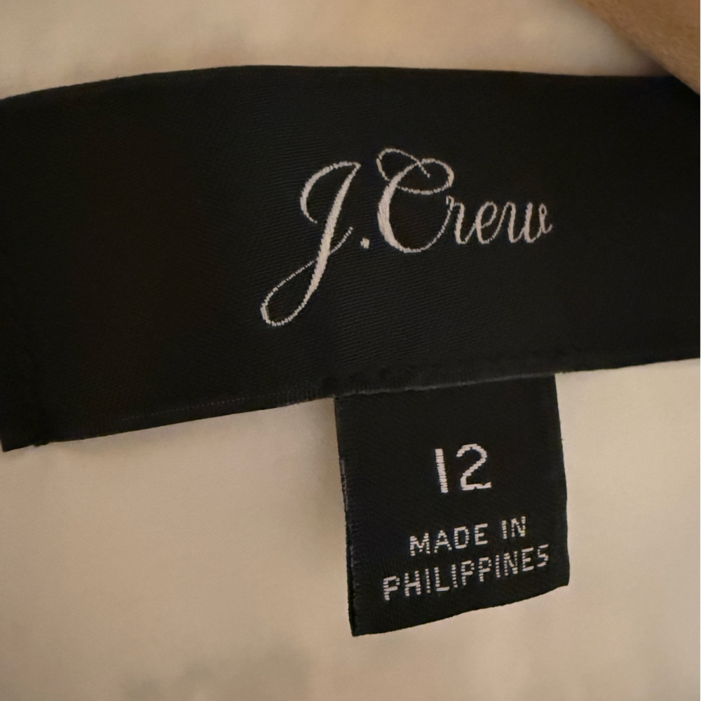 J. Crew White Tweed Multicolor-Striped Sheath Dress - Picture 8 of 12